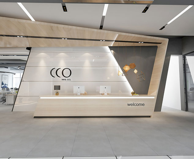 上海CCO化妆品公司办公室设计